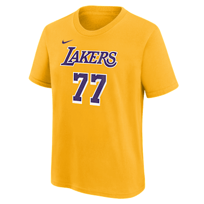Luka Dončić Los Angeles Lakers Big Kids' Nike NBA T-Shirt